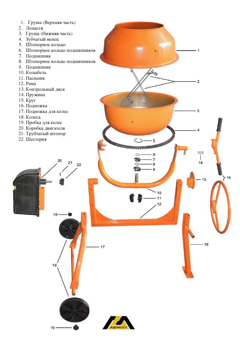 Груша для бетона своими руками