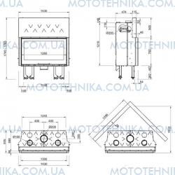   Nordica MONOBLOCCO 1300H 800 PIANO