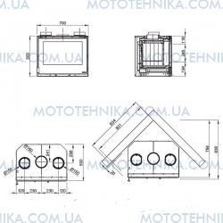 ̲  NORDICA INSERTO 70 CRYSTAL VENTILATO