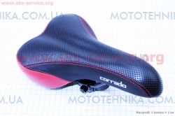 Сиденье на MTB CORRADO, черно-красное (403534)