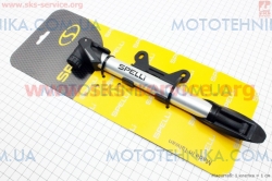 Насос MTB алюминиевый телескопический с Т-ручкой, SPM-193 (403674)