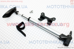 Насос MTB алюминиевый телескопический с Т-ручкой, SPM-193 (403674)