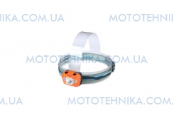 Фонарь налобный Rayfall HP3A (Cree XP-E + 2xRed LED, 160 люмен, 6 режимов, 3хААА), оранжевый