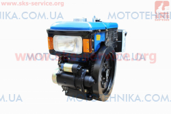 Двигун мотоблочний в зборі + стартер 12л.с. ZUBR D190/195N (604567)
