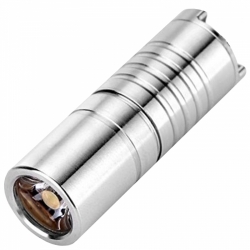 Фонарь Wuben G337 (Cree XP-G2, 130 люмен, 2 режима, USB) с цепочкой, титановый сплав