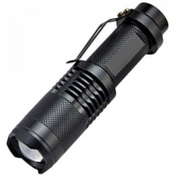 Фонарь фокусируемый Bailong BL-1812 (Cree XM-L T6, 500 люмен, 5 режимов, 1х18650), комплект