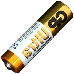 Батарейка щелочная, Alkaline AA Ultra (15AU, LR6) GP 1.5V