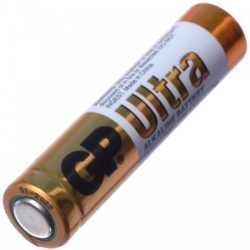 Батарейка лужна, Alkaline AAA Ultra (24AU, LR03) GP 1.5V