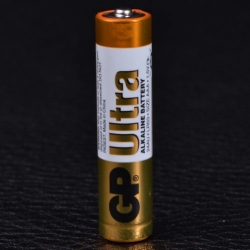 Батарейка щелочная, Alkaline AAA Ultra (24AU, LR03) GP 1.5V
