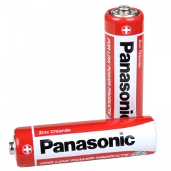   AA (L)R6 Panasonic Red Zinc 1.5V, 12 .  