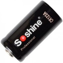   CR123A / 16340 Soshine 3V (1600mAh)