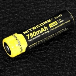   Li-Ion 14500 Nitecore NL147 3.7V (750mAh), 