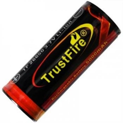   Li-Ion 26650 TrustFire 3.7V (5000mAh), 