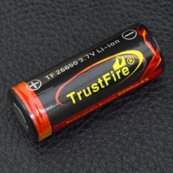   Li-Ion 26650 TrustFire 3.7V (5000mAh), 