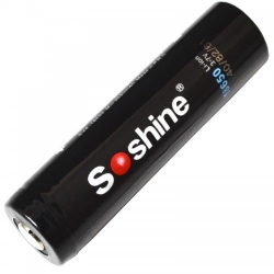   Li-Ion 18650 Soshine 3.7V (3600mAh), 