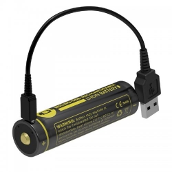   Li-Ion 18650 Nitecore NL1834R (3400mAh, USB), 