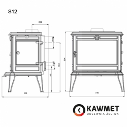   KAWMET Premium ATHENA S12 (12,3 kW)