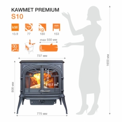   KAWMET Premium SPARTA S10 (13,9 kW) ECO