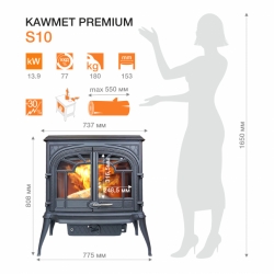   KAWMET Premium SPARTA S10 (13,9 kW)