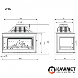   KAWMET W16    