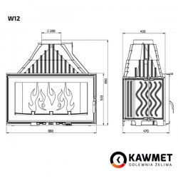   KAWMET W12