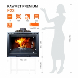   KAWMET Premium F23 (14kW)