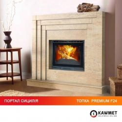 Каминная топка KAWMET Premium SIREN (14 kW) EKO