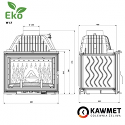   KAWMET W17 Dekor (16.1 kW) EKO