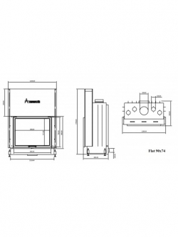   A.CAMINETTI FLAT 90X74