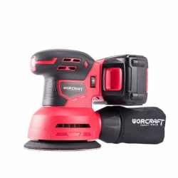 Аккумуляторная шлифмашина эксцентриковая WORCRAFT CRS-S20Li