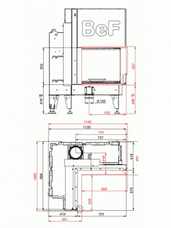    BEF FLAT V 8 L  