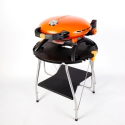 ПОРТАТИВНИЙ ПЕРЕНОСНИЙ ГАЗОВИЙ ГРИЛЬ O-GRILL 700T, ПОМАРАНЧЕВИЙ АДАПТЕР А-ТИП