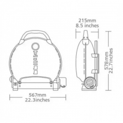     O-GRILL 700T,  +  -