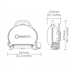  в   O-GRILL 500,  +  -