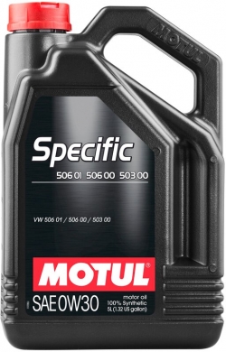   MOTUL Specific 506 01 506 00 503 00 SAE 0W30 (5L)