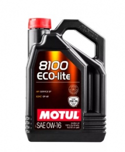   MOTUL 8100 Eco-lite SAE 0W16 5 L