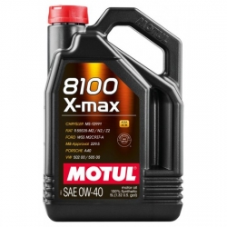 Моторна олива MOTUL 8100 X-max SAE 0W40 (4L)