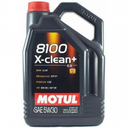 MOTUL 8100 X-clean+ SAE 5W30 (5L)