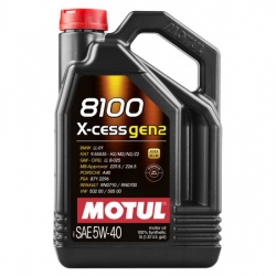   MOTUL 8100 X-clean gen2 SAE 5W40 (5L)