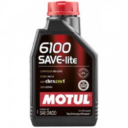 MOTUL 6100 Save-lite SAE 0W20 (1L)