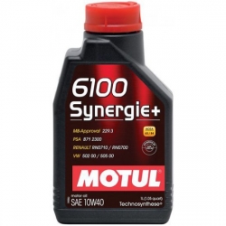 MOTUL 6100 Synergie+ SAE 10W40 (1L)