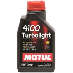 MOTUL 4100 Turbolight SAE 10W40 (1L)