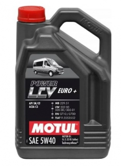   MOTUL Power LCV Euro+ SAE 5W40 (5L)