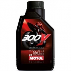 Моторна олива MOTUL 300V 4T Factory Line Road Racing SAE 5W40 (1L)