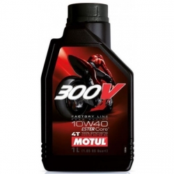 Моторна олива MOTUL 300V 4T Factory Line Road Racing SAE 10W40 (1L)