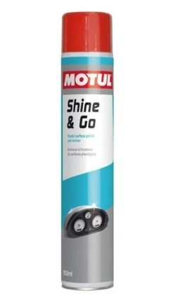 Поліроль та відновник кольору для пластикових поверхонь MOTUL Shine & Go (750ml)