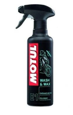 Засіб для миття та полірування мотоциклів (аерозоль) MOTUL E1 Wash&Wax (400ml)
