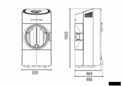   Austroflamm Clou compact Pellet