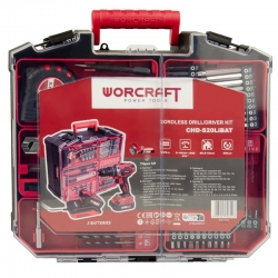 Аккумуляторный бесщеточный шуруповерт WORCRAFT CHD-S20LiBAT
