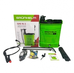 Обприскувач акумуляторний Grunhelm GHS -16-2 2 в 1 16 л  